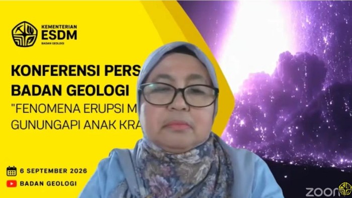 Badan Geologi Pastikan Dentuman di Jawa Barat Berkaitan dengan Erupsi Anak Krakatau